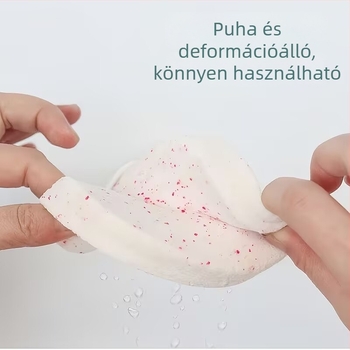 Arcmosó szivacs, megvastagodott és rendkívül nedvszívó, mély tisztításhoz