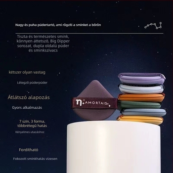 Ermu genuine grapes száraz sminkszivacs, forma: háromszög és csepp alakú, anyag: szivacs, mennyiség: 4/7 db.