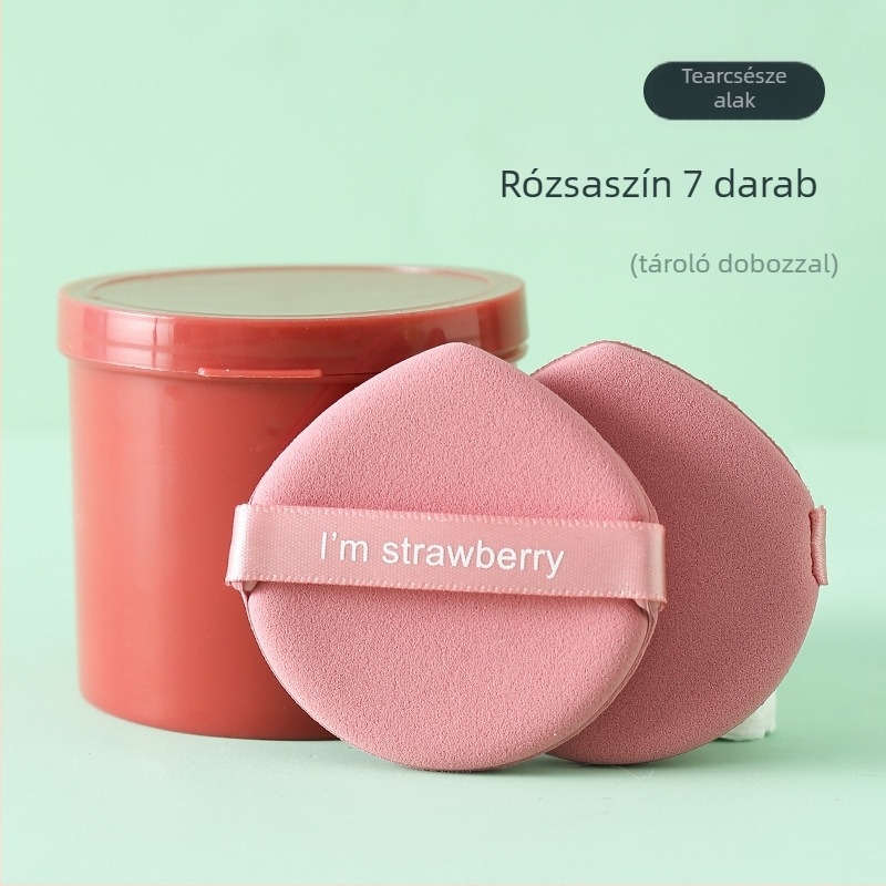 Cui Da sminkszivacs, hidrofíliás poliuretán, 7 db, alapozóhoz