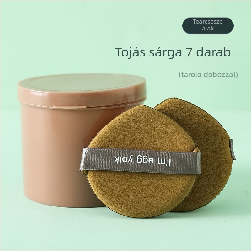 Cui Da sminkszivacs, hidrofíliás poliuretán, 7 db, alapozóhoz