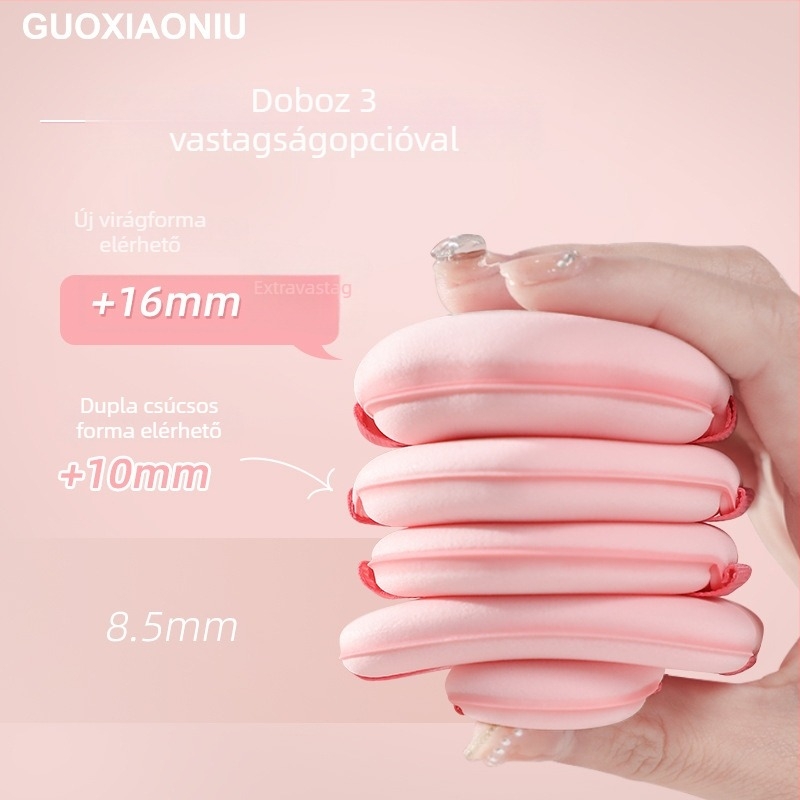 Hidrofil poliuretán alapozó szivacs – száraz és nedves használat, szabálytalan forma, 5 darabos készlet