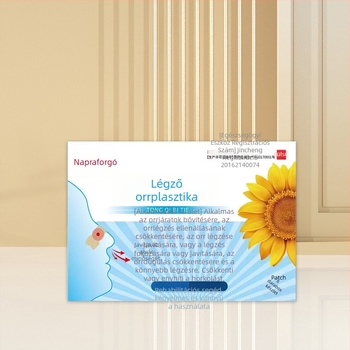 Sunflower Orrszalagok a dugó orrlás enyhítésére, Újrahasználható, Anyag: Egyéb, Keménység: Közepes