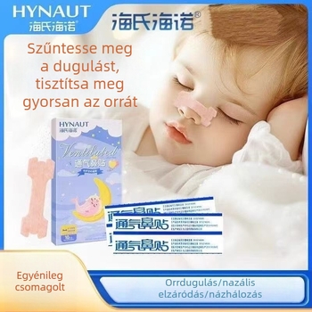 Hainuo Orrventilláló tapasz babáknak és gyerekeknek, 10 db/csomag, nem szövött anyag