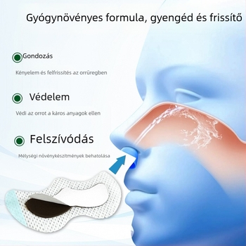 Gyerekek orrát segítő orrapasz növényi kivonatokkal, gyógynövény illattal, általános orrápolási felhasználáshoz