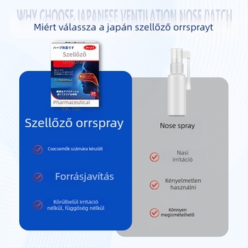 Orrventilációs tapasz | növényi kivonat, gyógynövényes illat, általános felhasználás, normál specifikációk (Brand Vanilla Rain)