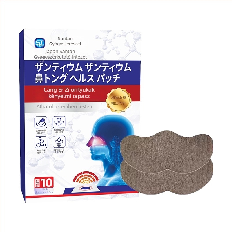 Xanthium-alapú növényi orrtapasz, univerzális használat, normál specifikációk
