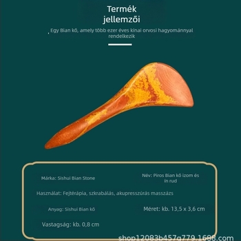 Surabaya Stone masszázsbot, hordozható kő masszázs eszköz arc- és egészségügyi masszázshoz