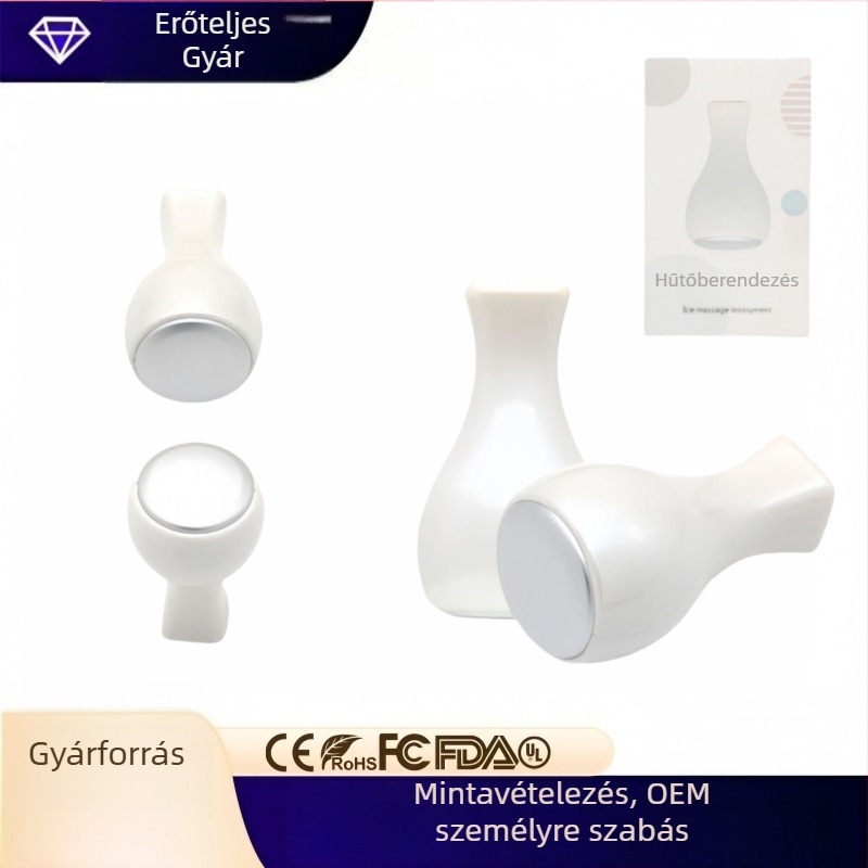 Kézi arcápoló eszköz pozitív ion funkcióval, porok összeszűkítéséhez masszázs, 100 g, otthoni használatra