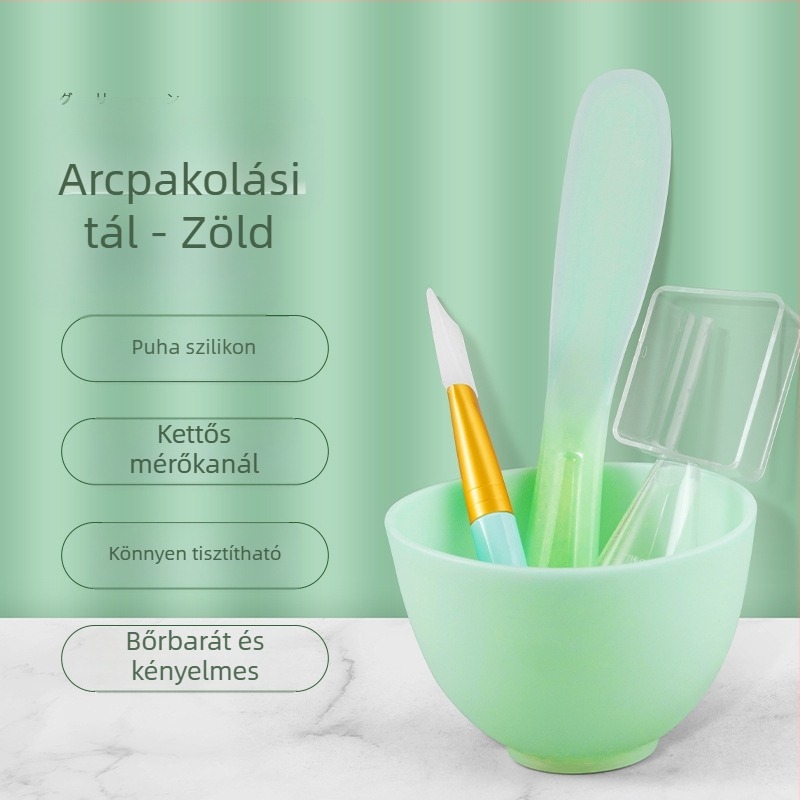 Nilia maszk tál és ecset szilikon kanállal – 200 g