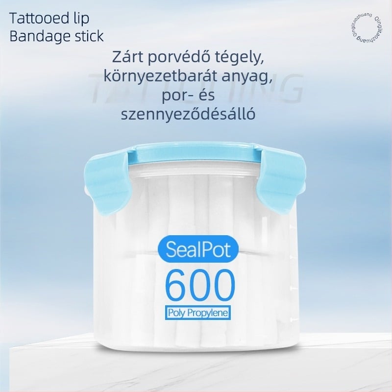 Egyszer használatos ajaknyújtó eszköz félpermanens ajaktetoválási eljárásokhoz, ajakfehérítés és kontúr (100 db)