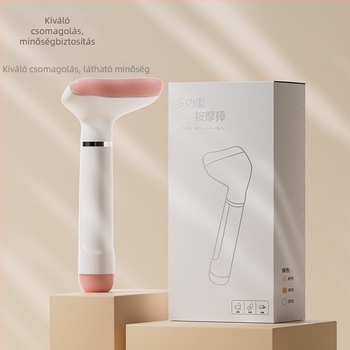 Edripin Akupunktúrás Pálca Masszírozó – Kézi Használat Arc, Szem, Nyak és Kar Masszírozáshoz – Egészségmasszázs Eszköz, 158 g