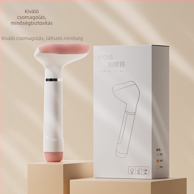 Edripin Akupunktúrás Pálca Masszírozó – Kézi Használat Arc, Szem, Nyak és Kar Masszírozáshoz – Egészségmasszázs Eszköz, 158 g