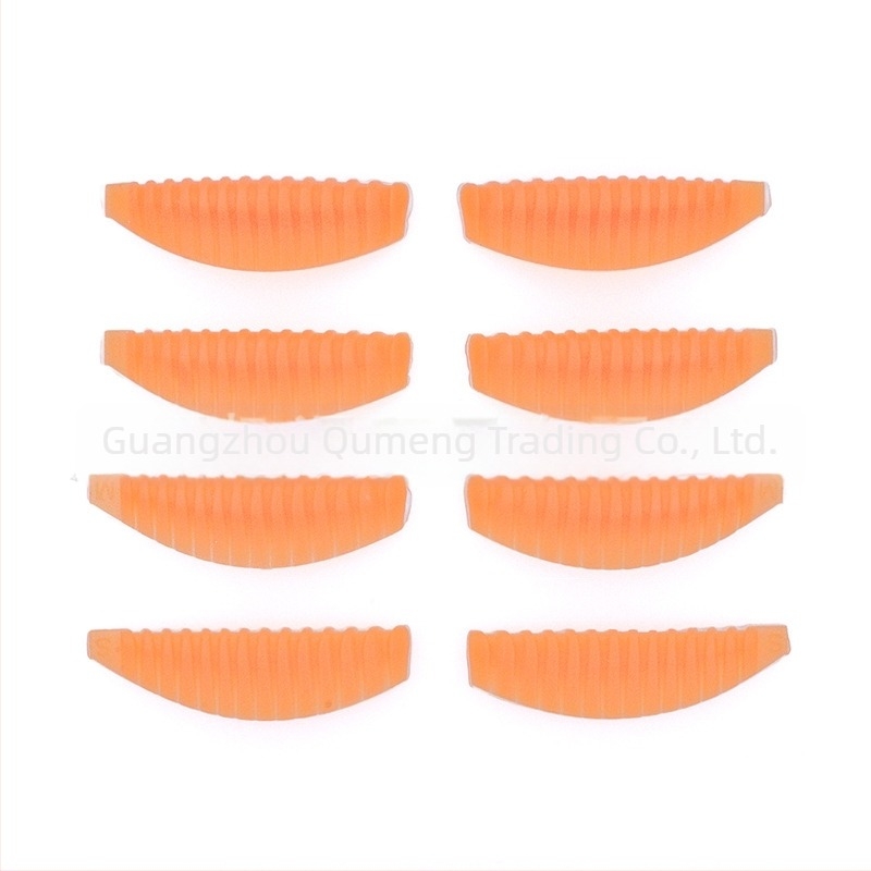 Funmix Szempilla göndörítő készlet, 4 puha szilikon alátét függőleges mintázattal, 3D szempilla-hosszabbító eszköz