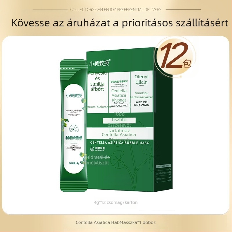 Little Miss Professor iszmaszk minden bőrtípushoz — hidratálás, mély tisztítás, mitesszer eltávolítás (Termékforma: iszmaszk; Alkalmas minden bőrtípusra)