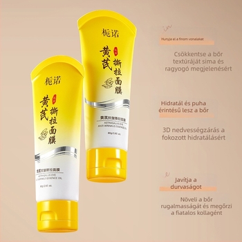 Peel-off maszk Gardenia és Astragalus - anti aging, pórusok összehúzása, bőrtónus világosítása és hidratálás