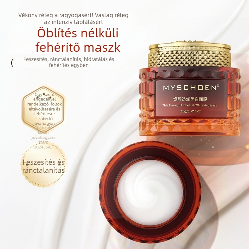 Agyagmaszk az arcra – fehérítő, hidratáló, nyugtató, fényesebb bőr, 100 ml, Guangzhou