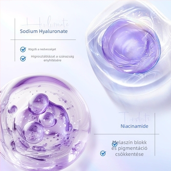 Kiegyensúlyozott bőrtípusú éjszakai fehérítő arcmaszk — krém-gél maszk, 80 ml, hidratálás, szeplő-eltávolítás és helyreállító hatás