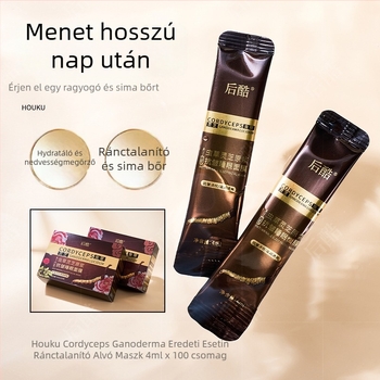 Éjszakai maszk ránctalanító Cordyceps és Ganoderma lucidum kivonatokkal, hidratál és feszesít, 100 darab (3 év szavatosság) Back Cool