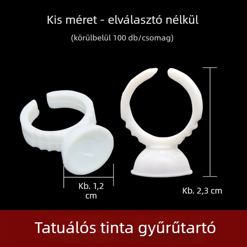 Tatu pigment pohár, pigment tál, szempilla ragasztó tálca – univerzális használat