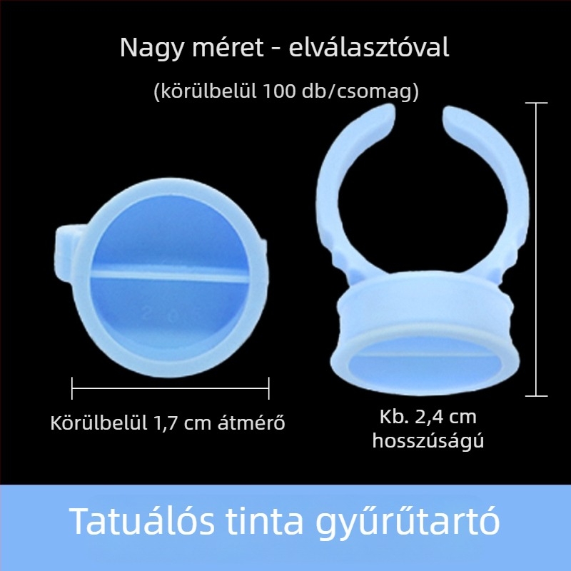 Tatu pigment pohár, pigment tál, szempilla ragasztó tálca – univerzális használat