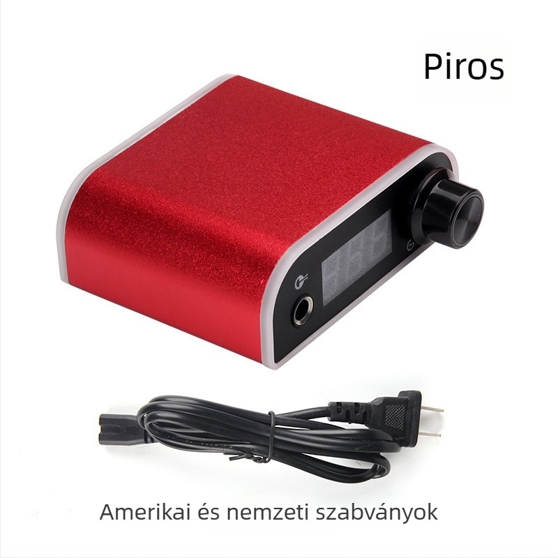 Tatuáláshoz való tápegység – kiváló minőségű, Rainbow tattoo power supply modell, Yin Color márka, 1 csomag, Guangzhou származású, nem importált.