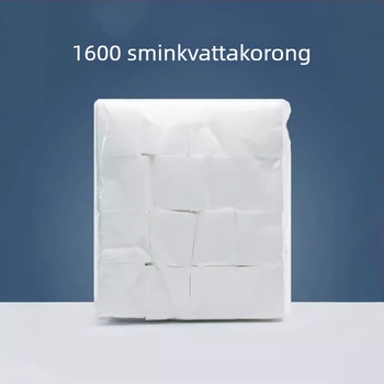 Eladóható, 100% pamut sminklemosó párnák zsírtalanításhoz és smink eltávolításához, kifejezetten fél-permanens tetoválás számára, 1600 db, származás Guangzhou