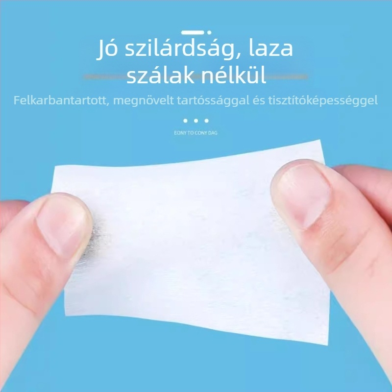 Eladóható, 100% pamut sminklemosó párnák zsírtalanításhoz és smink eltávolításához, kifejezetten fél-permanens tetoválás számára, 1600 db, származás Guangzhou
