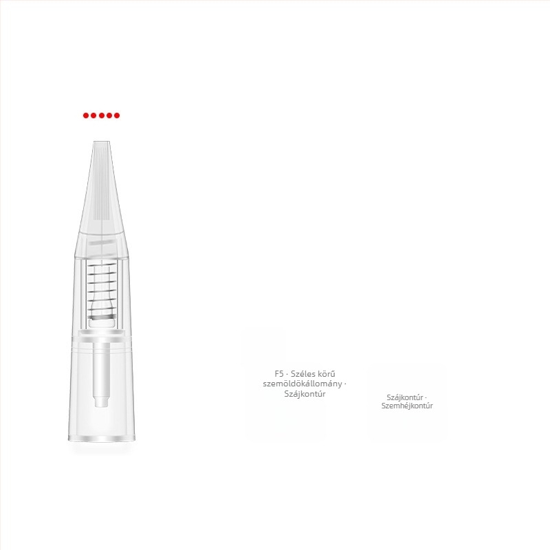 Tetováló tű mikroblading géphez, univerzális kompatibilitás, nettó tömeg 20 g, 100 darab csomagban, licencelhető magáncímke
