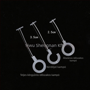 Plasztikus címke-gép tűkészlet ruházati kiegészítőkhöz