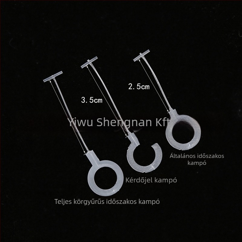 Plasztikus címke-gép tűkészlet ruházati kiegészítőkhöz