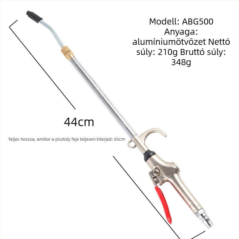 Sanyu AR-10 pneumatikus porfújó pisztoly, magas nyomású por eltávolítás, műanyag-acél dugattyú, 0,15 kg