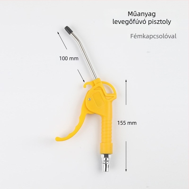 Sanyu AR-10 pneumatikus porfújó pisztoly, magas nyomású por eltávolítás, műanyag-acél dugattyú, 0,15 kg