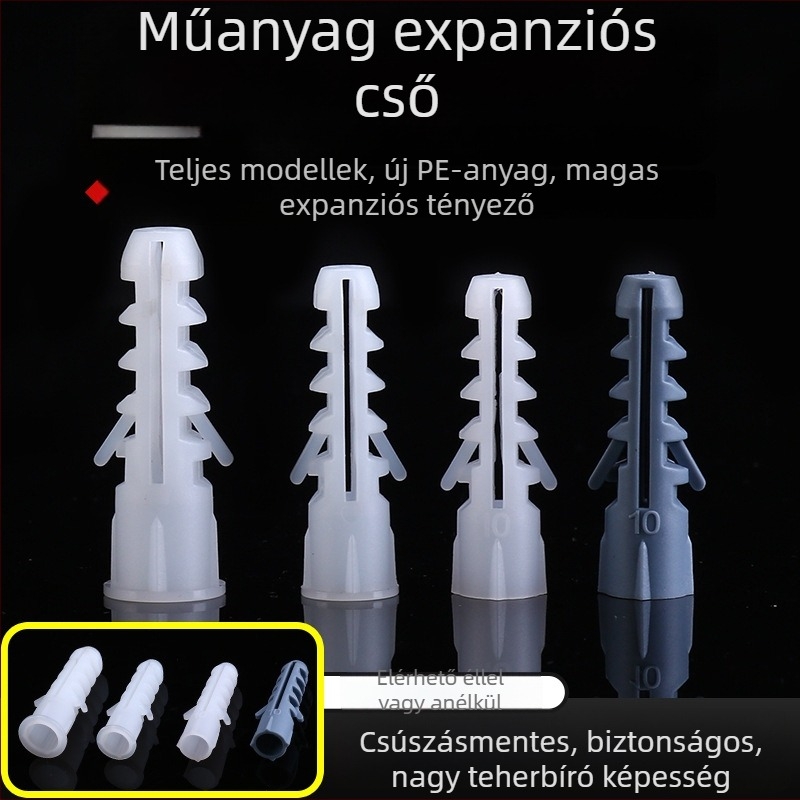 BK műanyag tágulócső, PE anyag, szabvány Plastic expansion pipe