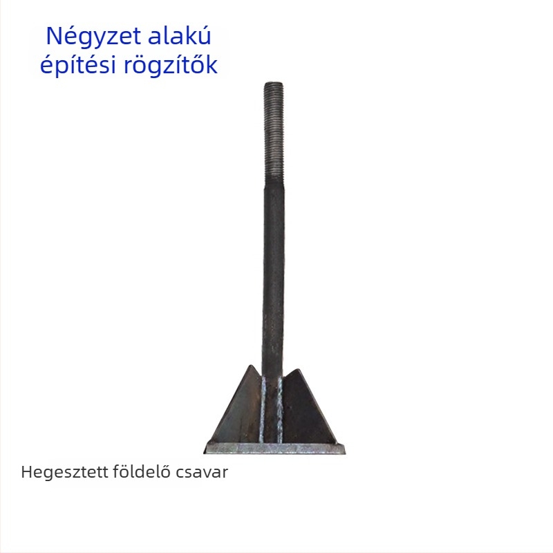Acél szerkezetekhez kötőcsavarok – beépített alkatrészek, GB799, Q235 szénacél, felületkezelés: természetes szín