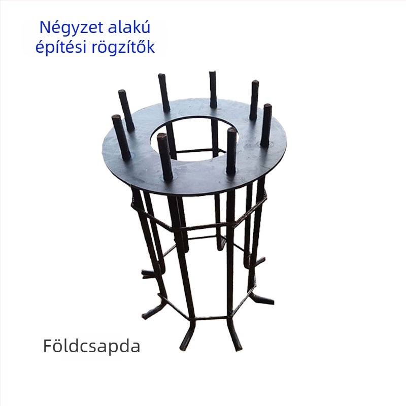 Acél szerkezetekhez kötőcsavarok – beépített alkatrészek, GB799, Q235 szénacél, felületkezelés: természetes szín