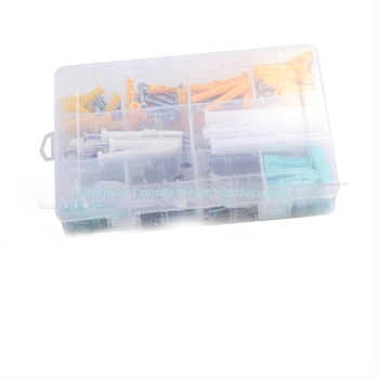 Rozsdamentes acél önmetsző csavarok, nagy szilárdságú, 200 darab, kombinált dobozban (B osztály, Szint 4,8)