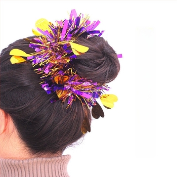 Longxin csillogó virágos csuklópánt a megnyitó ünnepségre