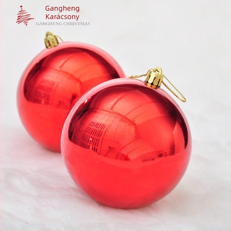 Karácsonyi gömb – műanyag, elektroplating, Hong Kong Heng, karácsonyra