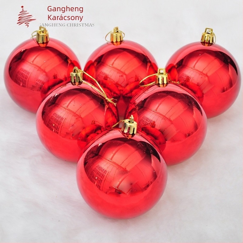 Karácsonyi gömb – műanyag, elektroplating, Hong Kong Heng, karácsonyra