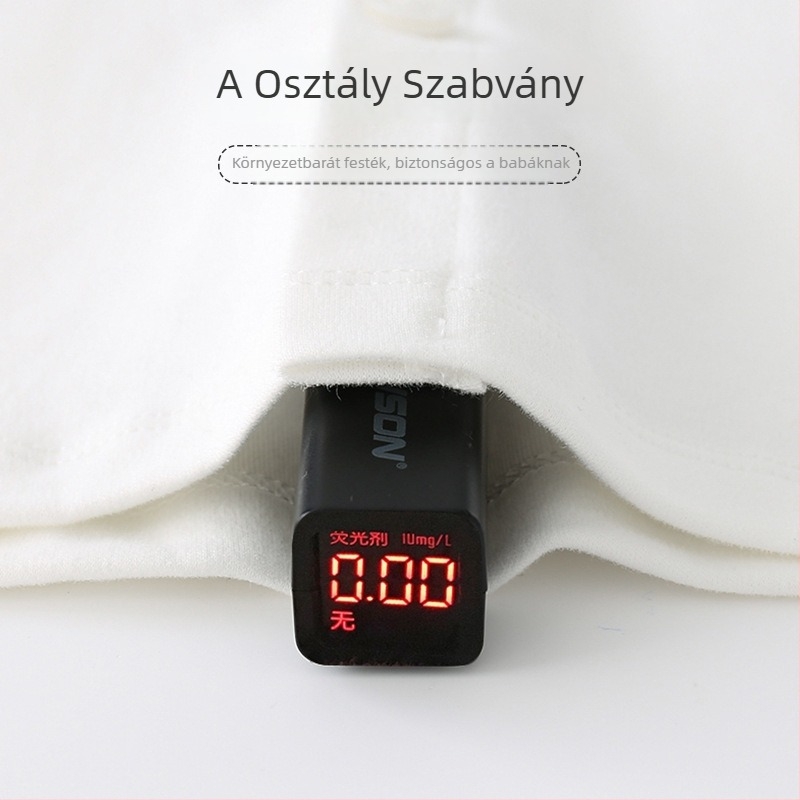 Gyerekeknek szóló, 100% pamut kötött felső, uniszex, hosszú ujjú, A-kategória, minden évszakra