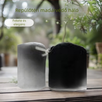 Nylon madárvédő háló, anyaga: nylon, drót átmérője 150D, márka Jun hongtu