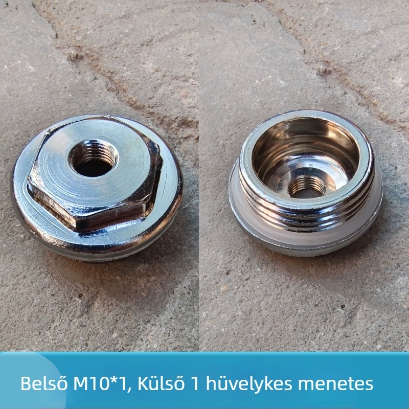 Diafragmás nyomásmérő – Y40, axiális–radiális, 0–1.6 MPa, M10x1 menet