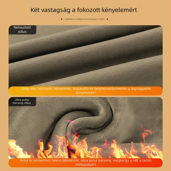 Pamut körkörös nyakú pulóver, hosszú ujjú, laza szabású, 320 g súly