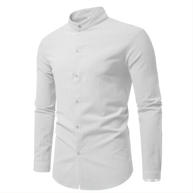 Ing – városi stílus, cardigan hatás, álló gallér, hosszú ujjú, karcsú szabás (Pure cotton, 96%+, Stand collar, Long sleeve, Slim fit)