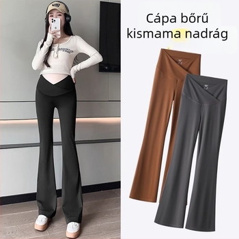 Anyasági skinny farmer fleece béléses, közepes vastagságú, anyag: lélegző pamut-poliészter keverék (<30%), melegen tart
