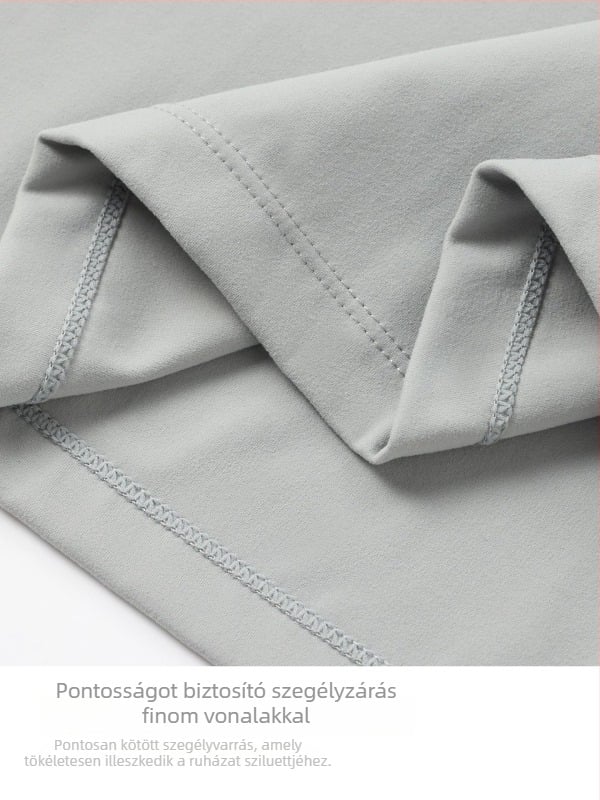 Uniszex kerek nyakú hosszú ujjú kötött felső, nedvességelvezető, egyszínű mintázat, ősz, futáshoz és kerékpározáshoz