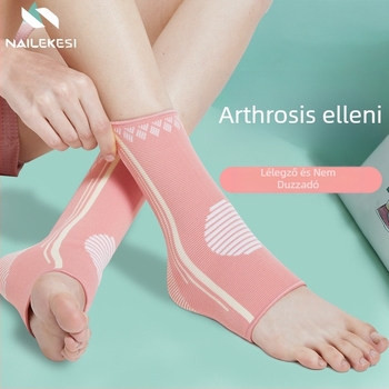 Felnőtt bokaszalag védő mandzsetta - Nylon/Spandex/Elasztikus rostok - Kosárlabdára alkalmas