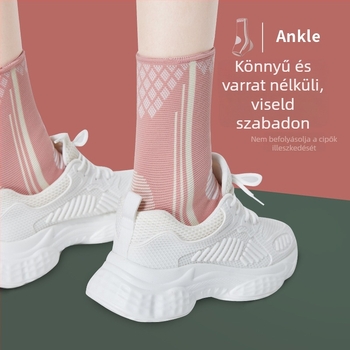 Felnőtt bokaszalag védő mandzsetta - Nylon/Spandex/Elasztikus rostok - Kosárlabdára alkalmas