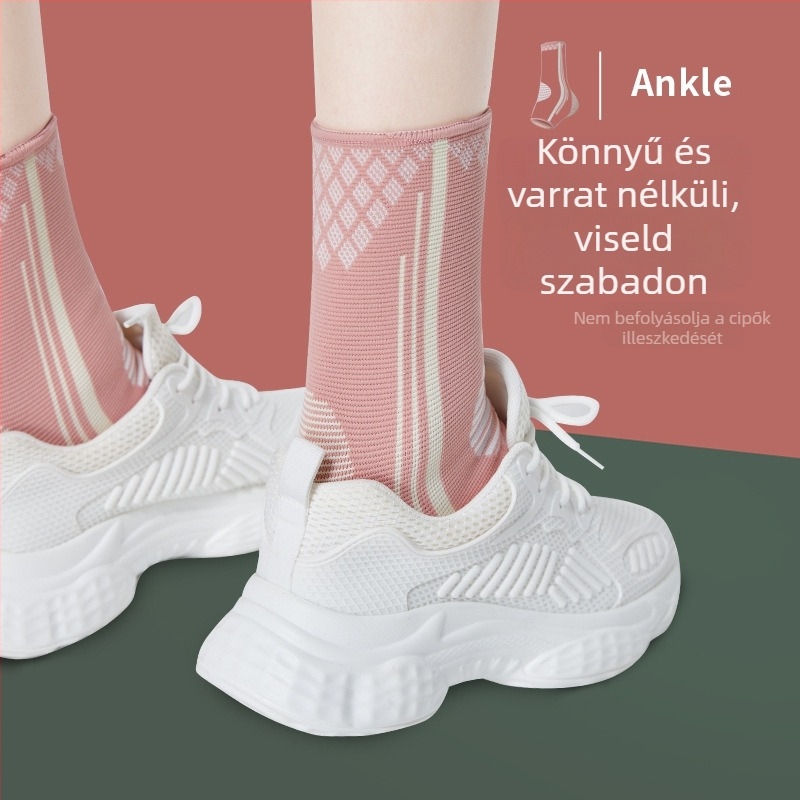 Felnőtt bokaszalag védő mandzsetta - Nylon/Spandex/Elasztikus rostok - Kosárlabdára alkalmas