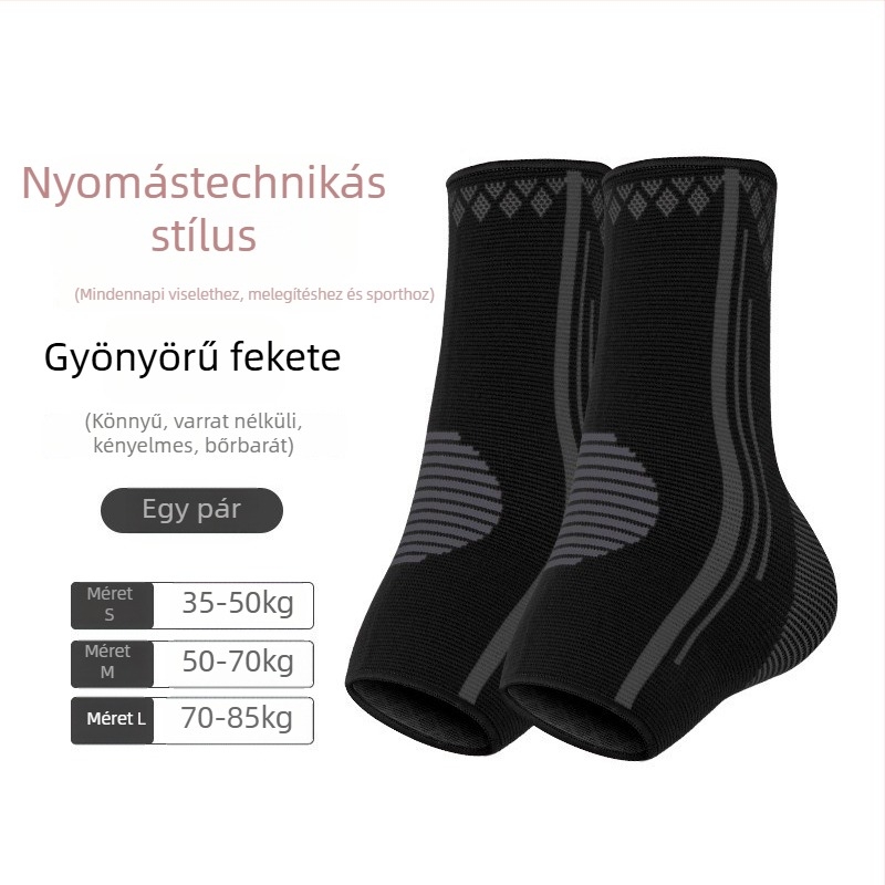 Felnőtt bokaszalag védő mandzsetta - Nylon/Spandex/Elasztikus rostok - Kosárlabdára alkalmas